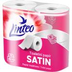 Linteo Тоалетна хартия Linteo SATIN 4 ролки, 3-слойна, 15 м
