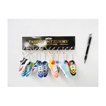 Dromader AST. KEYCHAIN x 12 shoe, sports, fol