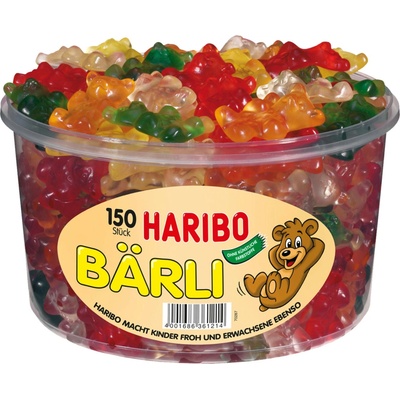 Haribo Bärli extra veľké medvede ovocné box 1,2 kg