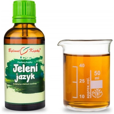 Bylinné kapky Jelenie jazyk bylinné kvapky tinktúra 50 ml