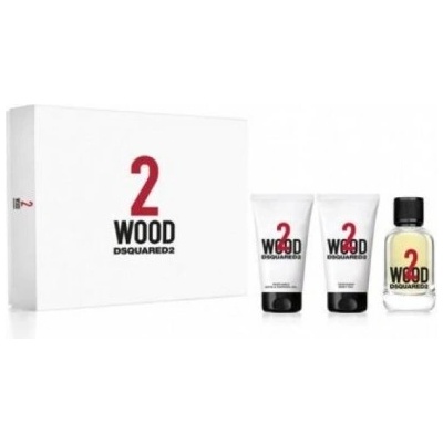 Dsquared2 Комплект унисекс DsQuared 2 Wood - Eau de Toilette 50 мл + Душ гел 50 мл + Гел за тяло 50 мл