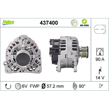 generátor VALEO 437400