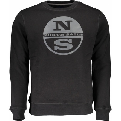 North Sails Perfektná pánska mikina Čierna