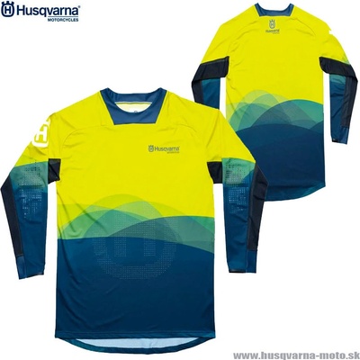Husqvarna Gotland shirt 2021 žltý