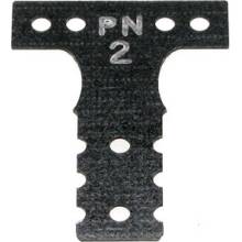 PN Racing Mini-Z MR03 MM G10 Black Fiber Glass T-Plate #2