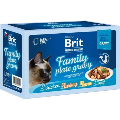 Brit Premium by Nature Cat Delicate Fillets 12 x 85 g