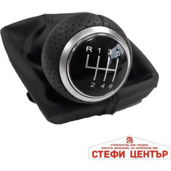 Image 1 of Paolo Топка за скоростен лост с маншон съвместима с Audi A4 08-17 с 6 скорости (58360)