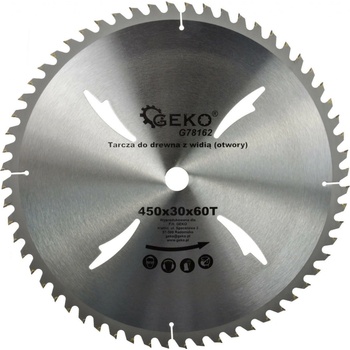 GEKO Kotouč pilový do dřeva 450x30 mm 60T