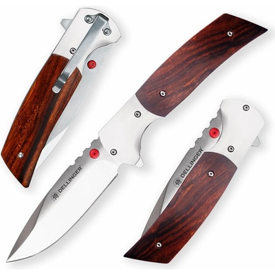 Dellinger Zavírací nůž Dellinger, DC53 & Desert Iron Wood