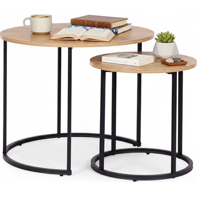 ModernHome YCJ6050T svetlý dub 2 ks