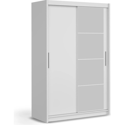 Wilsondo Marios so zrkadlom 160 x 215 x 61 cm biela