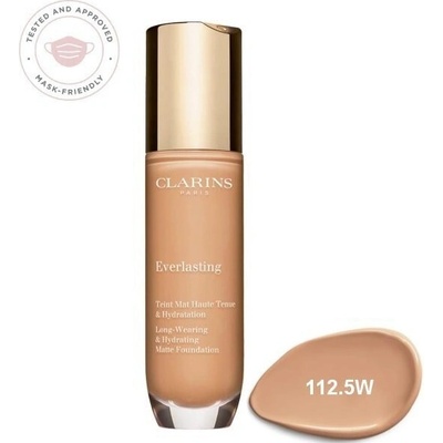 Clarins Everlasting Foundation make-up 112,5W Caramel 30 ml