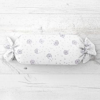 Biante Vankúš valec bonbon Sandra SA-189 Odkvitnuté púpavy 15x60