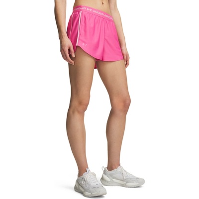 Under Armour Tech Play Up Shorts Pink Frenzy Prime Pink