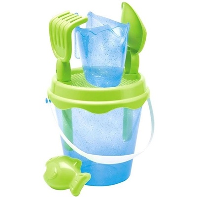 Ecoiffier Кофичка за пясък Ecoiffier - Блестяща, 5 части, асортимент (7600000642)