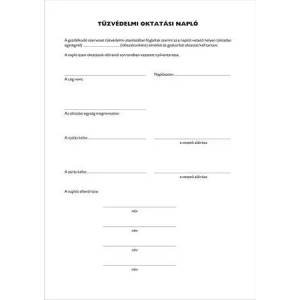 VICTORIA Дневник за обучение по пожарна безопасност, 40 страници, a4, victoria paper, 10 блока в опаковка ko751 (ko751)