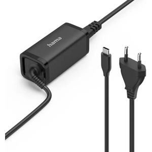 Hama Зарядно за лаптоп USB-C PD, GaN, 5-20V/45 W (HAMA-200022) - megamag