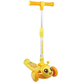 Image 1 of ЗИМ Музикална Тротинетка Honey, Жълто/Оранжева (50506)