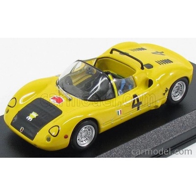 Best model Fiat Abarth 1000sp Spider N 4 Bassano montegrappa 1970 M.baldo Žlutá Černá 1:43