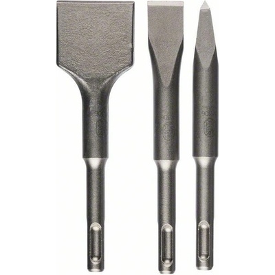 BOSCH 3dílná sada krátkých sekáčů SDS-plus 140; 140x20;140x40 mm 2608690180