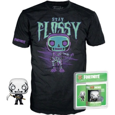 Funko Set Fortnite Skull Trooper minia tričko