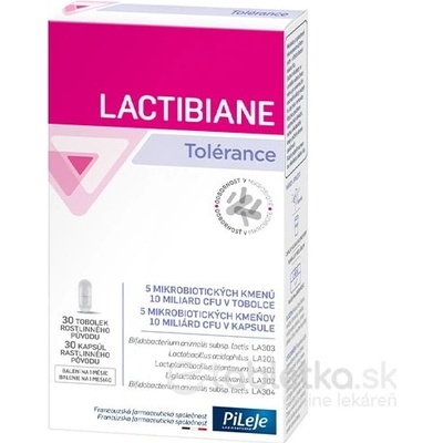 Pileje Lactibiane tolerance 30 kapsúl