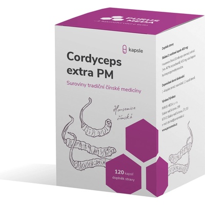 PURUS MEDA Cordyceps extra PM 120 kapsúl