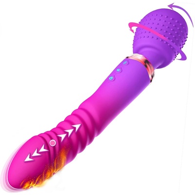 SuperLove Ultimate Heating & Thrusting Multifunction Massage Wand