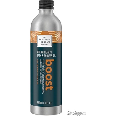 Scottish Fine Soaps Aromaterapeutický mycí gel do sprchy a koupele Energie Boost 250 ml
