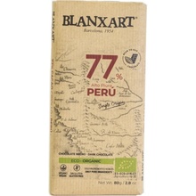 Blanxart Premium Organic Peru BIO Čokoláda 77% 80 g