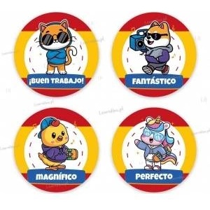 LearnHow Motivational stickers - The word hisz. Pet 48sz
