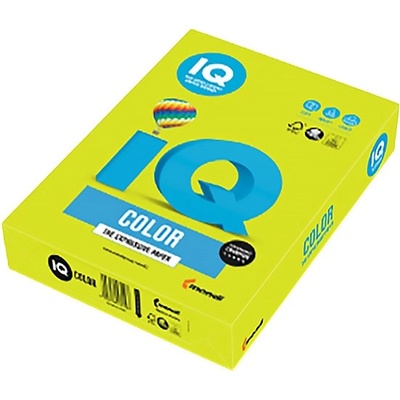 Mondi Цветна хартия за копирни машини IQ Color A/4 80 g неоново зелено NEOGN 500 листа/пакет IQC480/N/NEOGN (IQC480/N/NEOGN)