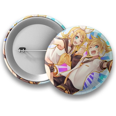 Kagamine Rin & Len Placka Double Trouble 50 mm