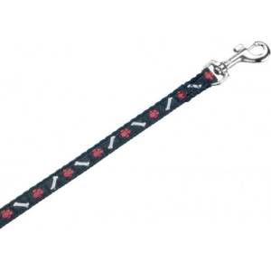 Nobby Повод mini черен ширина 10 мм дължина - 120 см 78502-05