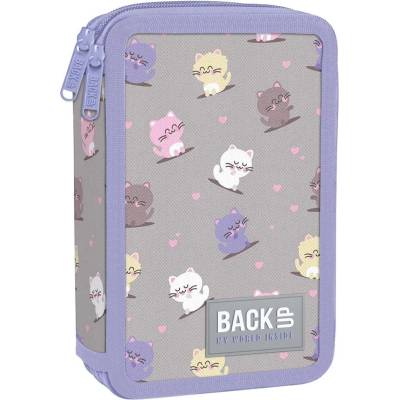 BackUP Несесер с пособия BackUp 8 DW - Kawaii Cats, 2 ципа (709449)