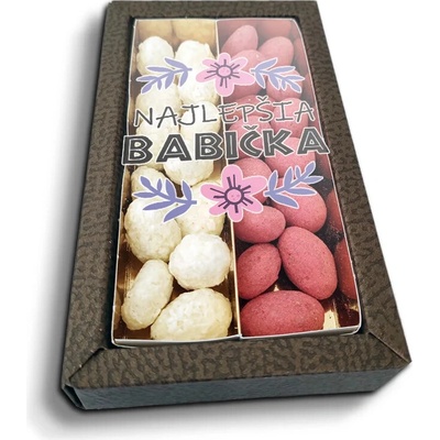 Sablio Mandle v čokoláde Najlepšia babička 2x 80 g