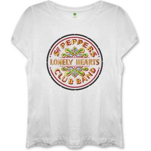 The Beatles Sgt Pepper (Fitted) White S Дамски Риза (BTTRTS01LW01)