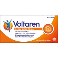 Voltaren Actigo Extra 25 mg tbl.obd.20 x 25 mg