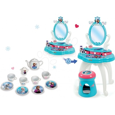 Smoby detský Kosmetický stolík a porcelánová sada Frozen 320214 7