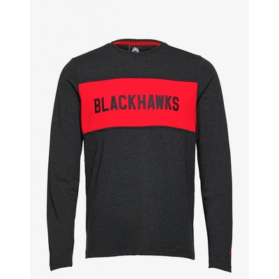Fanatics pánské tričko Chicago Blackhawks Iconic Back To Basics Long Sleeve