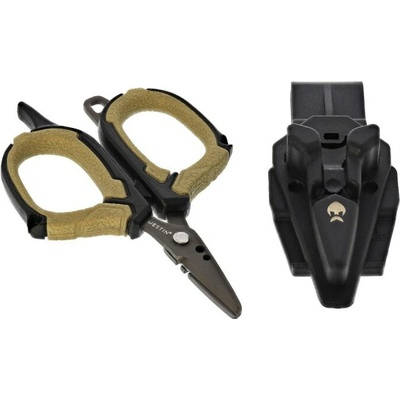 Nožnice Westin Braid Scissors Incl. Sheath S 8.9cm Black Sand