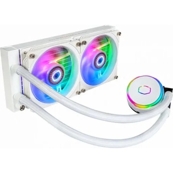 Image 1 of Cooler Master MasterLiquid PL240 Flux White Edition (MLY-D24M-A23PZ-RW)