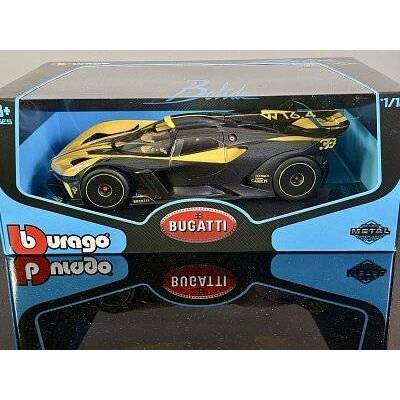 Bburago Bugatti Bolide– kovový model odlévaný s plastovými díly v krabičce 1:18