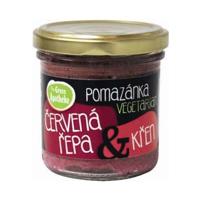 Green Apotheke Pomazánka červená repa a chren 140 g