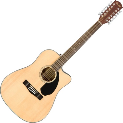 Fender CD-60SCE 12 Natural 12-струнна електро-акустична китара
