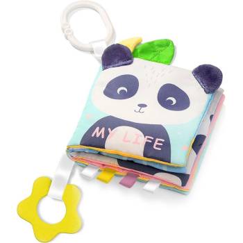 BabyOno Мека сензорна книжка Babyono - Моят живот (5901435412794)