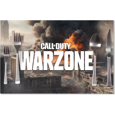 Sablio Prestieranie Call of Duty Warzone - Mesto 40x30cm