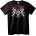 NOONEBRAND Тениска Megadeth Череп и Кости - S, Black