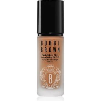 Bobbi Brown Weightless Skin Foundation SPF 15 Mini дълготраен матиращ фон дьо тен с хидратиращ ефект цвят Neutral Walnut 13ml