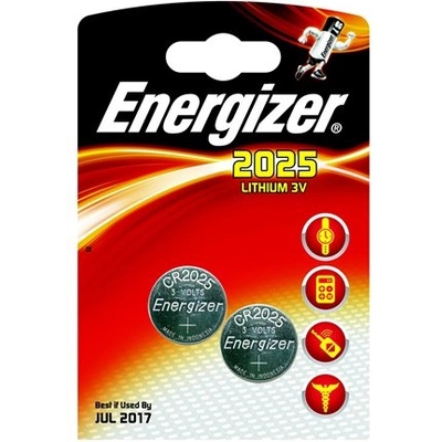 Energizer Батерия cr2025, 2 броя, energizer 626981 (626981)